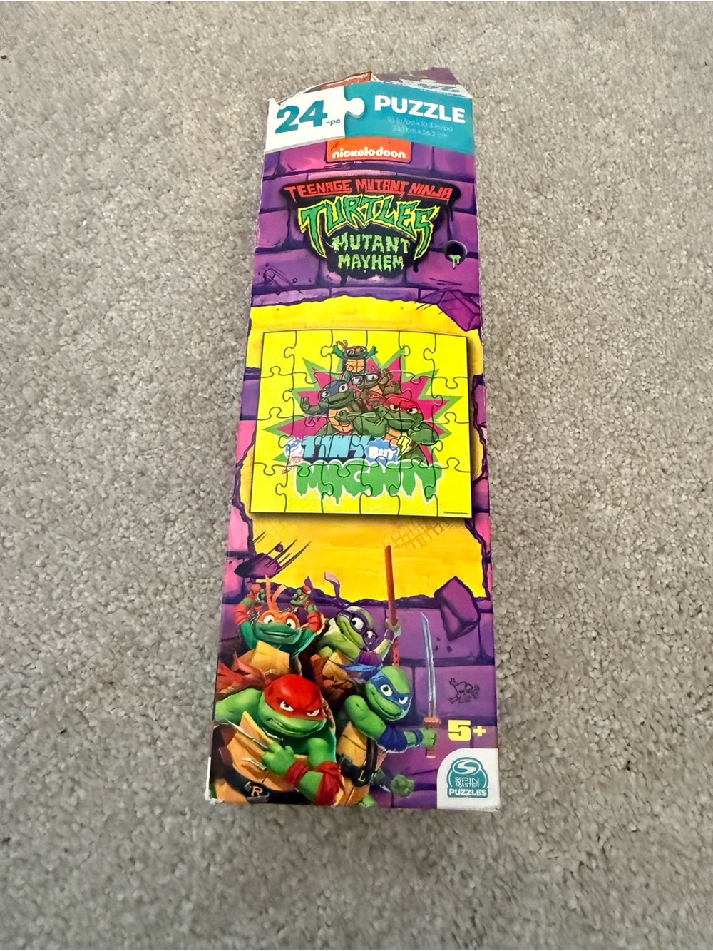 Nickelodeon Teenage Mutant Ninja Turtles Puzzle - Purple, Yellow & Green
